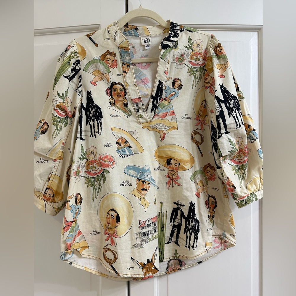 Ivy Jane Vaqueros Blouse